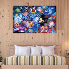 Load image into Gallery viewer, Diamond Painting - Full Round - disney cartoon (80*50CM)