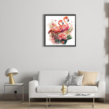 Load image into Gallery viewer, Diamond Painting - Full Round - flamingo (30*30CM)