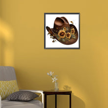 Load image into Gallery viewer, Diamond Painting - Full Round - Cowboy hat (30*30CM)