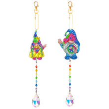 Load image into Gallery viewer, 2pcs DIY Diamond Painting Kits Double Side Handmade Gnome Home Garden Decoration