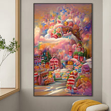 Load image into Gallery viewer, Diamond Painting - Full Round - Dream Candy City (50*80CM)