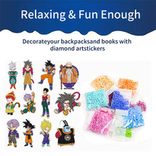 Load image into Gallery viewer, DIY Child Stickers Toy Creative Diamond Art Mosaic Sticker Cartoon Gift for Kids