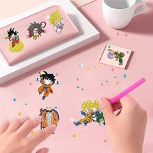 Load image into Gallery viewer, DIY Child Stickers Toy Creative Diamond Art Mosaic Sticker Cartoon Gift for Kids