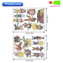 Load image into Gallery viewer, DIY Child Stickers Toy Creative Diamond Art Mosaic Sticker Cartoon Gift for Kids