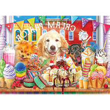 Load image into Gallery viewer, Diamond Painting - Full Round - puppy daily (70*50CM)