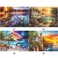 Load image into Gallery viewer, Diamond Painting - Full Round - mountain lake (70*50CM)