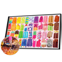 Load image into Gallery viewer, Diamond Painting - Full Round - ice cream candies (70*50CM)