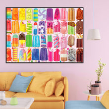 Load image into Gallery viewer, Diamond Painting - Full Round - ice cream candies (70*50CM)