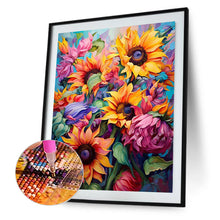 Load image into Gallery viewer, Diamond Painting - Full Round - sunflowers bloom (40*50CM)