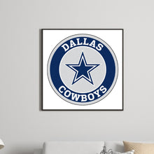 Load image into Gallery viewer, Diamond Painting - Full Round - NFL Dallas Cowboys (30*30CM)