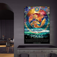 Load image into Gallery viewer, Diamond Painting - Full Round - Chinese Zodiac - Pisces (50*70CM)