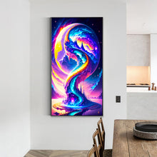 Load image into Gallery viewer, Diamond Painting - Full Round - road to the moon (40*70CM)