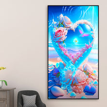 Load image into Gallery viewer, Diamond Painting - Full Round - seaside love (40*70CM)