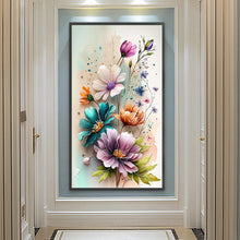 Load image into Gallery viewer, Diamond Painting - Full Round - watercolor bouquet (40*70CM)