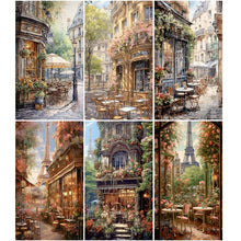 Load image into Gallery viewer, Diamond Painting - Full Square - French street scene (40*70CM)