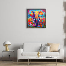 Load image into Gallery viewer, Diamond Painting - Full Round - colorful elephant (30*30CM)