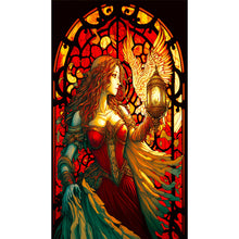 Load image into Gallery viewer, Diamond Painting - Full Round - angel girl (40*70CM)