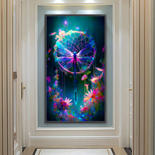 Load image into Gallery viewer, Diamond Painting - Full Round - Rain and Dew Dragonfly Landscape Series (40*70CM)