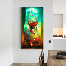 Load image into Gallery viewer, Diamond Painting - Full Round - butterfly ruins (40*70CM)