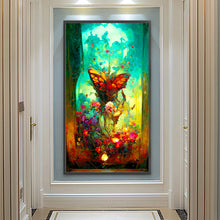 Load image into Gallery viewer, Diamond Painting - Full Round - butterfly ruins (40*70CM)