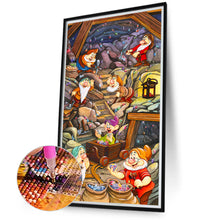 Load image into Gallery viewer, Diamond Painting - Full Round - seven dwarfs cartoon series (40*70CM)