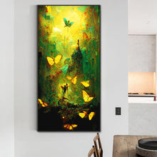 Load image into Gallery viewer, Diamond Painting - Full Round - butterfly ruins (40*80CM)