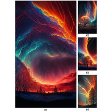 Load image into Gallery viewer, Diamond Painting - Full Round - night aurora (40*70CM)