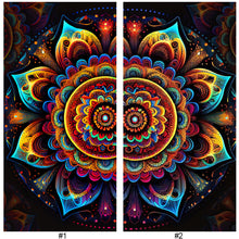 Load image into Gallery viewer, Diamond Painting - Full Round - Twin Mandala (40*80CM)