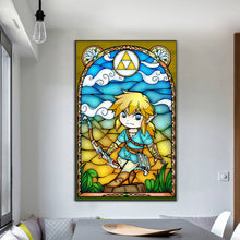 Load image into Gallery viewer, Diamond Painting - Full Round - zelda art (50*80CM)
