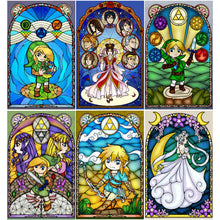 Load image into Gallery viewer, Diamond Painting - Full Round - zelda art (50*80CM)