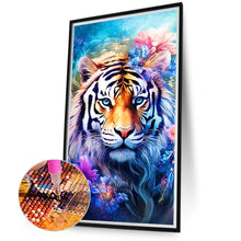 Load image into Gallery viewer, Diamond Painting - Full Round - tiger (40*70CM)