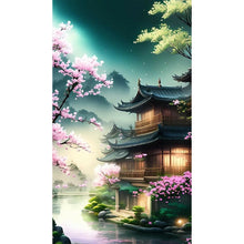 Load image into Gallery viewer, Diamond Painting - Full Round - flower branch (40*70CM)