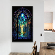 Load image into Gallery viewer, Diamond Painting - Full Square - glass art landscape painting (40*70CM)