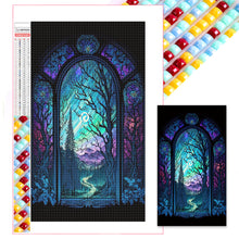 Load image into Gallery viewer, Diamond Painting - Full Square - glass art landscape painting (40*70CM)