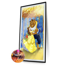 Load image into Gallery viewer, Diamond Painting - Full Round - beauty and the beast (40*70CM)