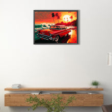 Load image into Gallery viewer, Diamond Painting - Full Round - seaside sports car (40*30CM)