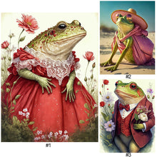 Load image into Gallery viewer, Diamond Painting - Full Round - frog (30*40CM)
