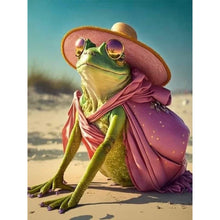 Load image into Gallery viewer, Diamond Painting - Full Round - frog (30*40CM)
