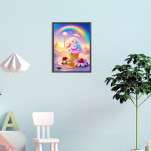 Load image into Gallery viewer, Diamond Painting - Full Round - Dreamy Rainbow Ice Cream (30*40CM)