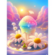 Load image into Gallery viewer, Diamond Painting - Full Round - Dreamy Rainbow Ice Cream (30*40CM)
