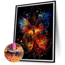 Load image into Gallery viewer, Diamond Painting - Full Round - Luminous Butterfly (30*40CM)