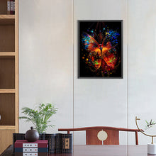 Load image into Gallery viewer, Diamond Painting - Full Round - Luminous Butterfly (30*40CM)