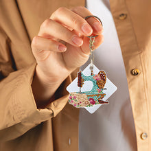 Load image into Gallery viewer, DIY Diamond Ornament Decoration Special Shaped 6pcs Sewing Machine Gift for Kids