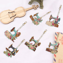 Load image into Gallery viewer, DIY Diamond Ornament Decoration Special Shaped 6pcs Sewing Machine Gift for Kids