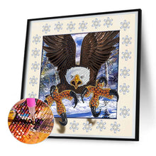 Load image into Gallery viewer, Diamond Painting - Partial Special Shaped - 3D stereo eagle (30*30CM)