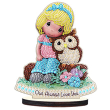 Load image into Gallery viewer, Crystal Diamond Ornament Paint by Number Point Drilling Ornament Home Decoration