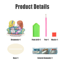 Load image into Gallery viewer, Crystal Diamond Ornament Paint by Number Point Drilling Ornament Home Decoration