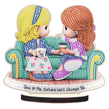 Load image into Gallery viewer, Crystal Diamond Ornament Paint by Number Point Drilling Ornament Home Decoration