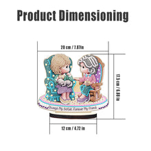 Load image into Gallery viewer, Crystal Diamond Ornament Paint by Number Point Drilling Ornament Home Decoration