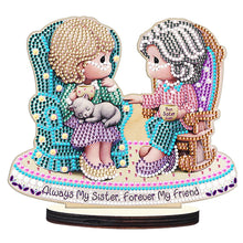 Load image into Gallery viewer, Crystal Diamond Ornament Paint by Number Point Drilling Ornament Home Decoration